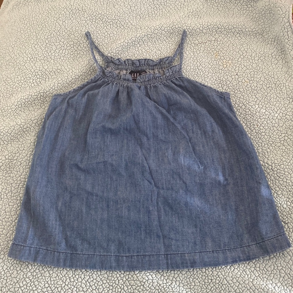 Girls Gap denim top